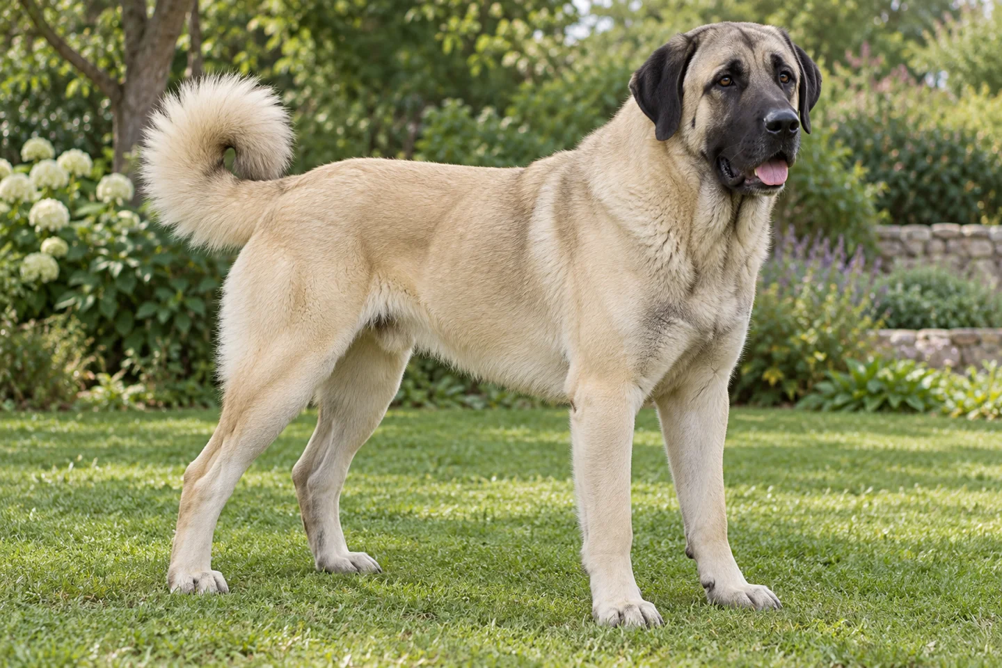 Kangal Shepherd Dog adult standing in a quiet outdoor setting, showing the selected breed type